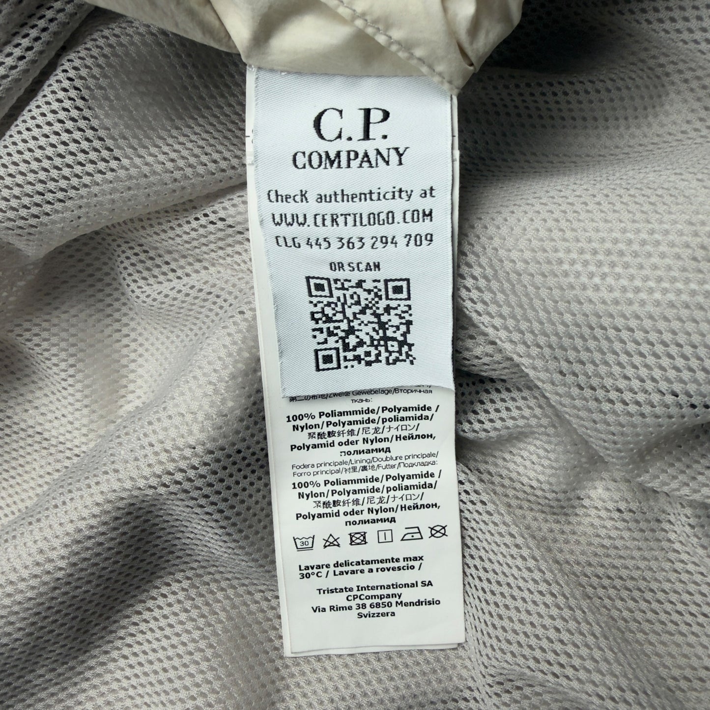 C.P. Company M.T.t.N. Goggle Jacket - Grey