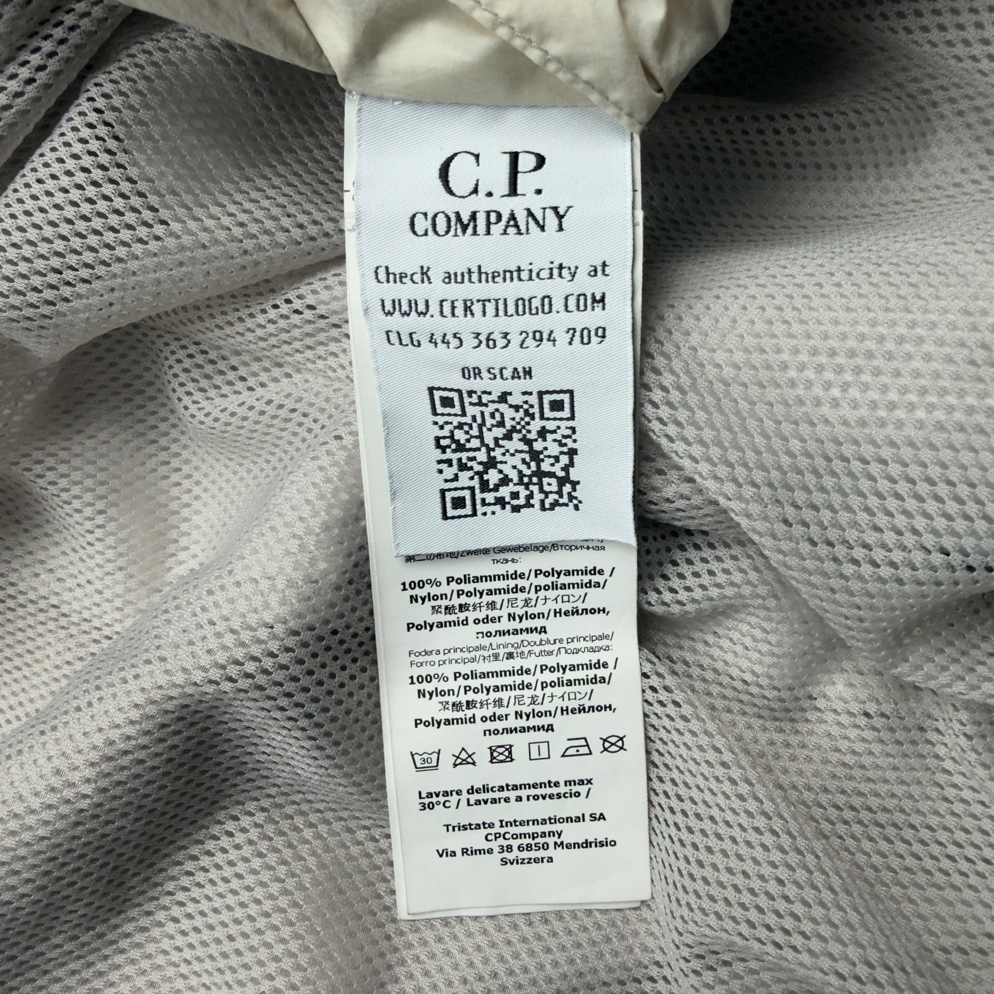 C.P. Company M.T.t.N. Goggle Jacket - Grey
