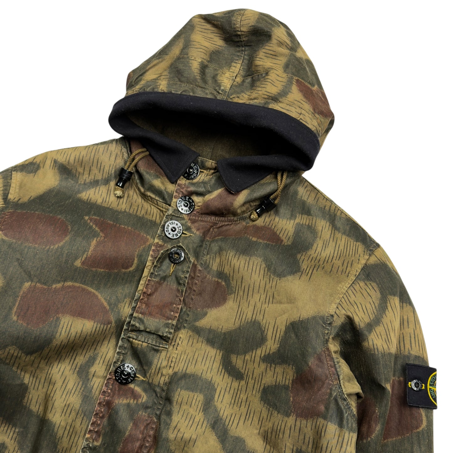 A/W 07 Stone Island Marsh Camo Raso Watro Parka Jacket