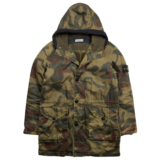 A/W 07 Stone Island Marsh Camo Raso Watro Parka Jacket