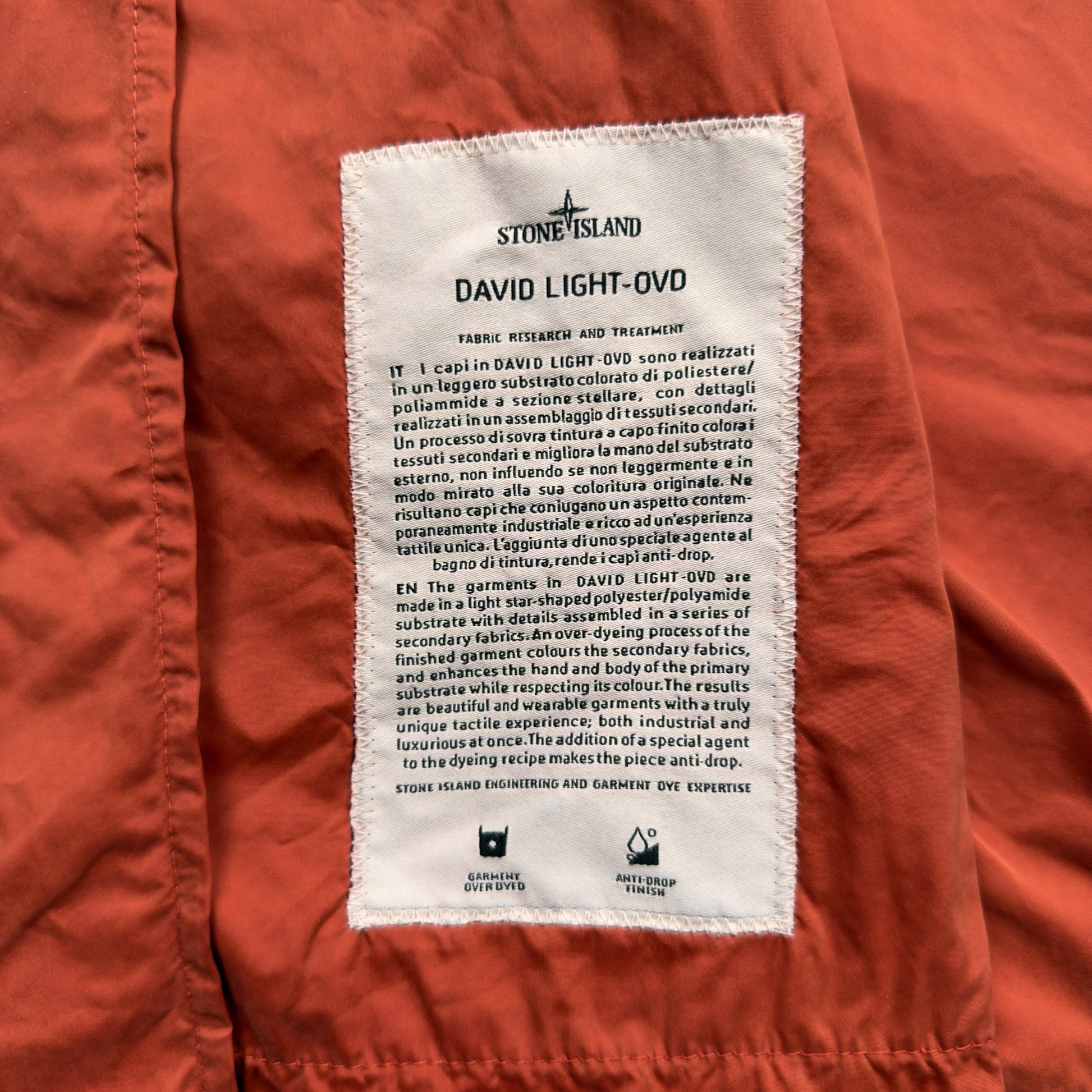 S/S 12 Stone Island David Light OVD Field Jacket