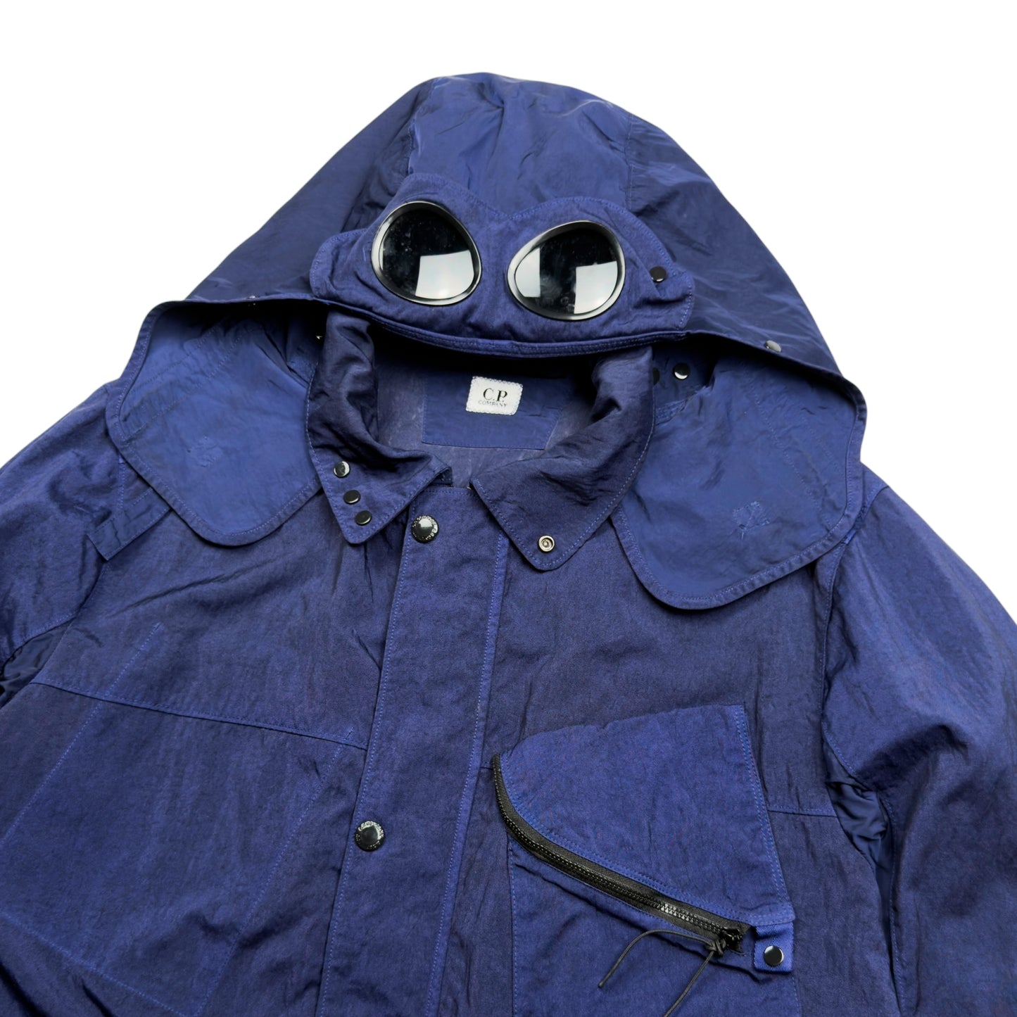 C.P. Company Quartz La Mille Goggle Jacket - Navy