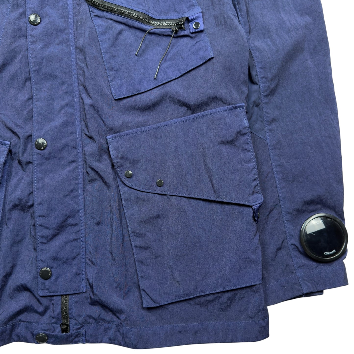 C.P. Company Quartz La Mille Goggle Jacket - Navy