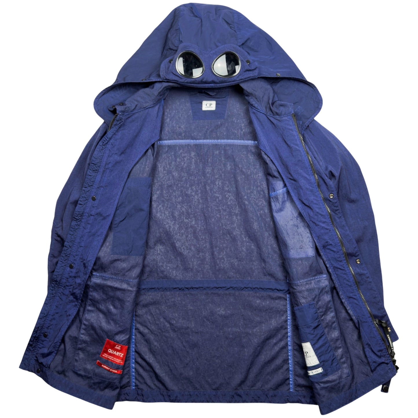 C.P. Company Quartz La Mille Goggle Jacket - Navy