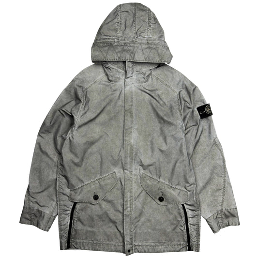 S/S 20 Stone Island Plated Reflective with Dust Colour Finish Special Process Jacket