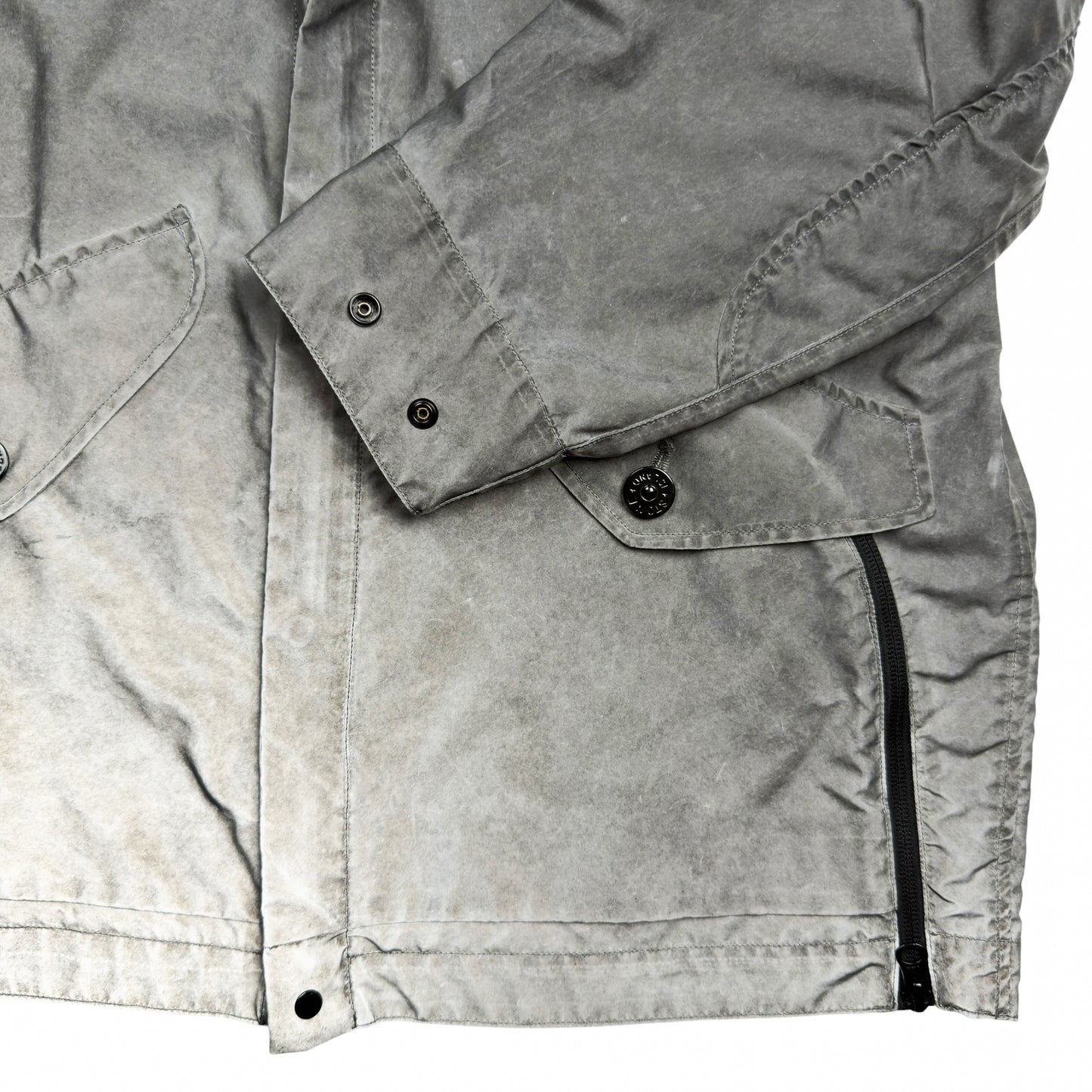 S/S 20 Stone Island Plated Reflective with Dust Colour Finish Special Process Jacket