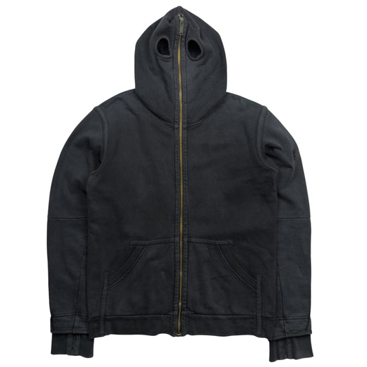 A/W 09 Stone Island Denims Face Mask Full Zip Hoodie