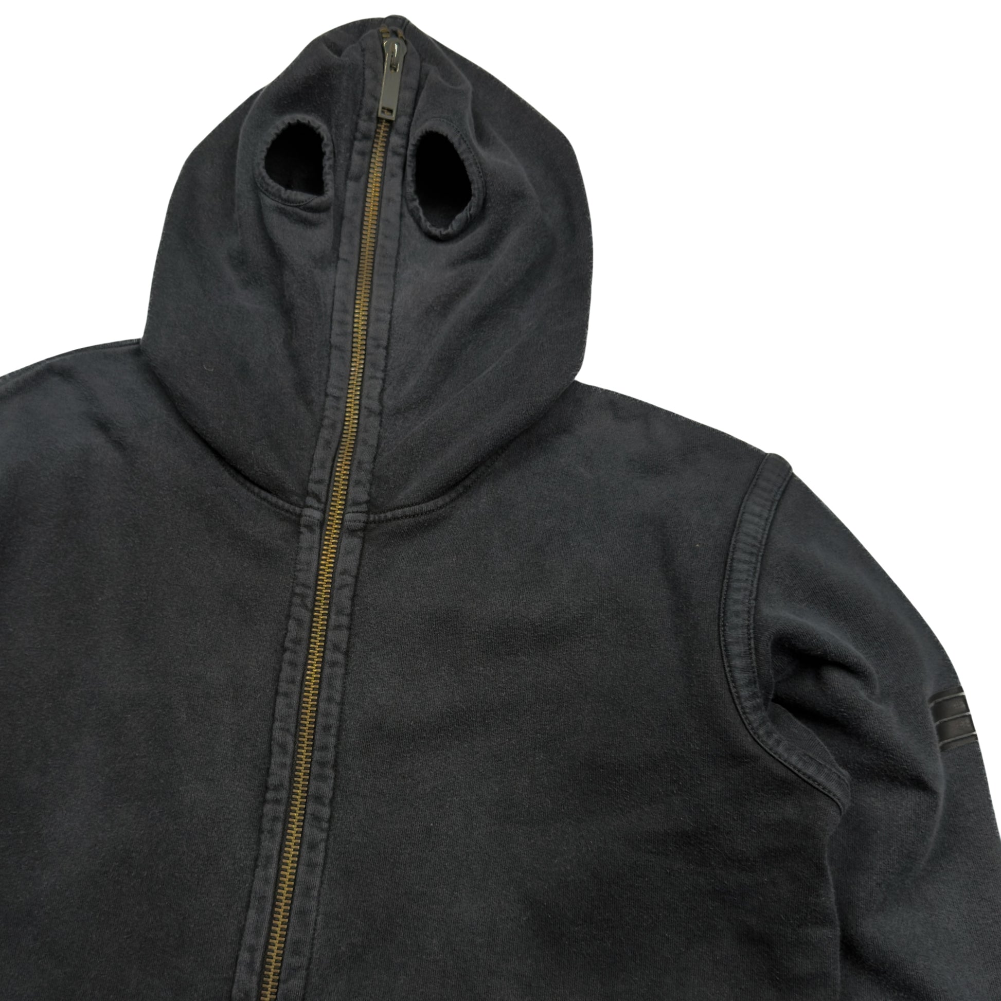 A/W 09 Stone Island Denims Face Mask Full Zip Hoodie