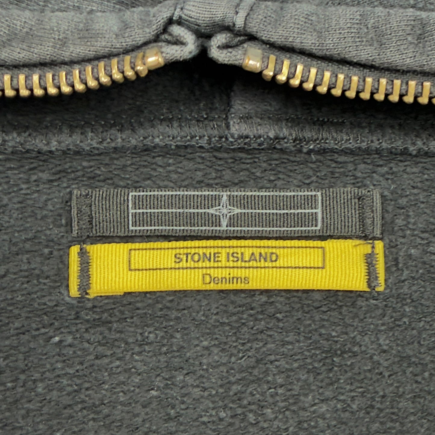 A/W 09 Stone Island Denims Face Mask Full Zip Hoodie