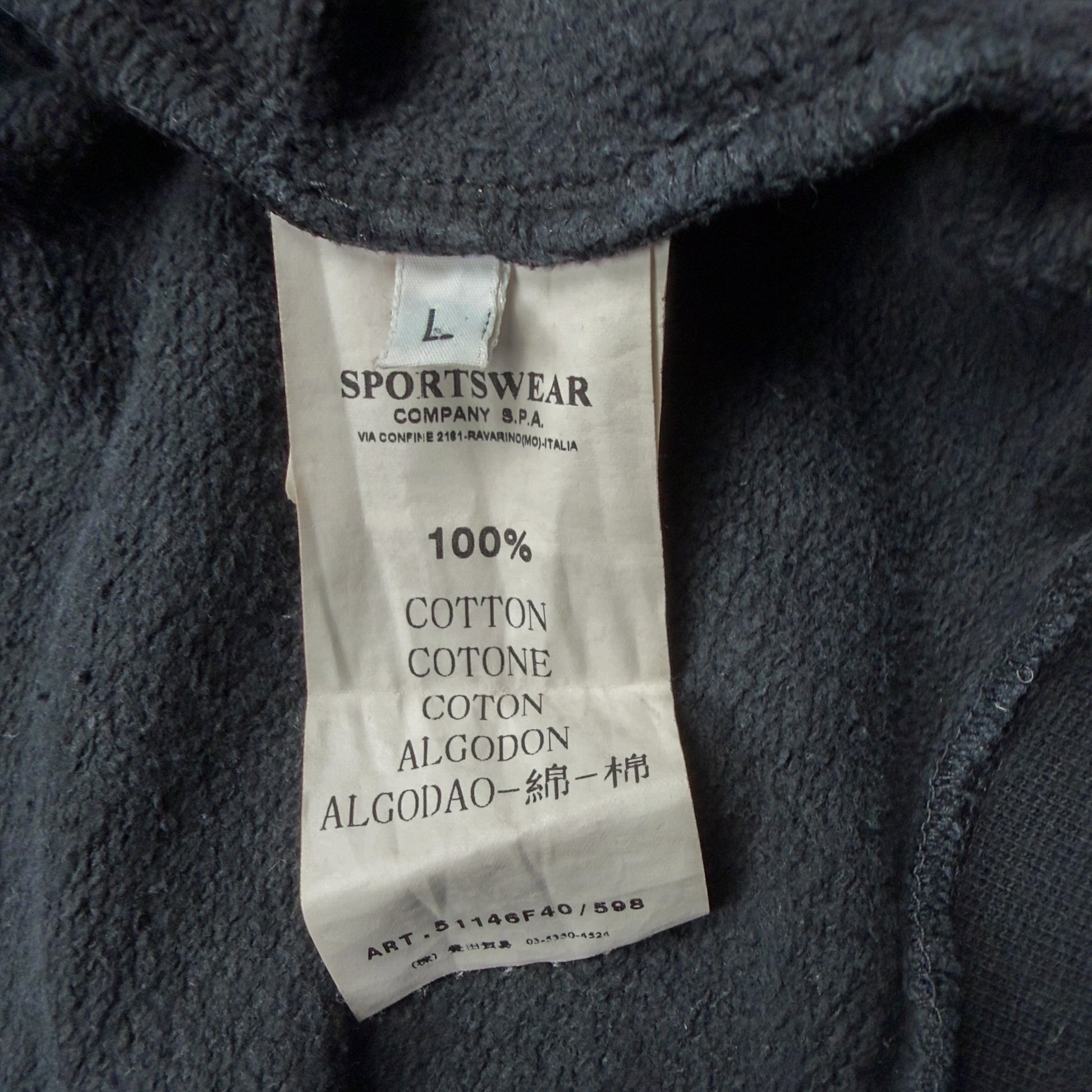 A/W 09 Stone Island Denims Face Mask Full Zip Hoodie