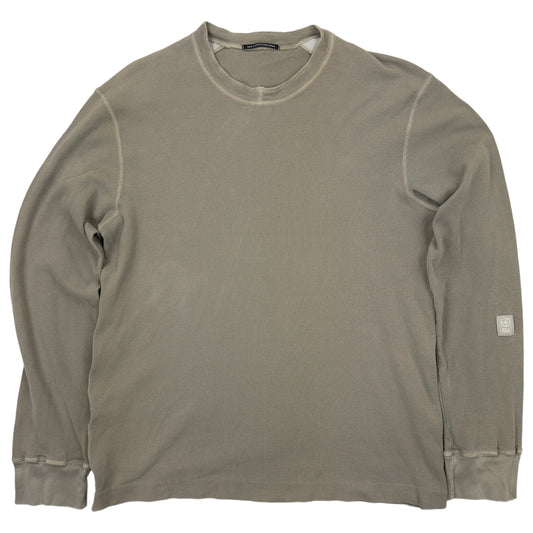 Stone Island Denims Waffle Knit Long Sleeve