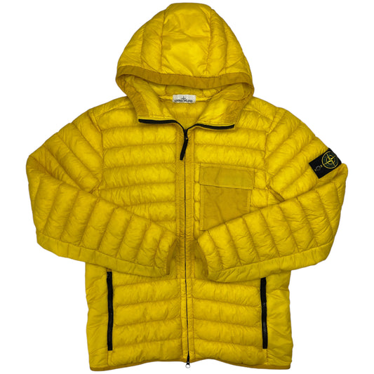 A/W 18 Stone Island Micro Yarn Down Jacket - Yellow