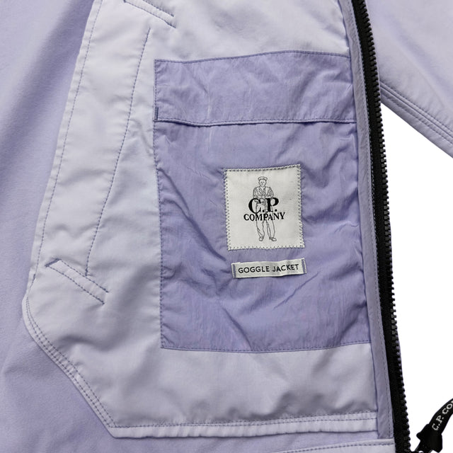 C.P. Company GD Shell Goggle Jacket - Lilac