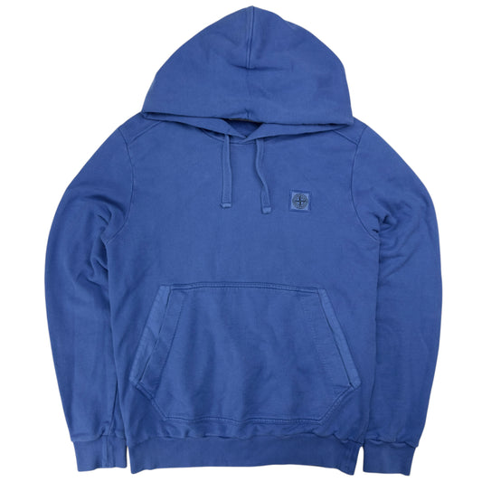 S/S 14 Stone Island Patch Hoodie - Blue