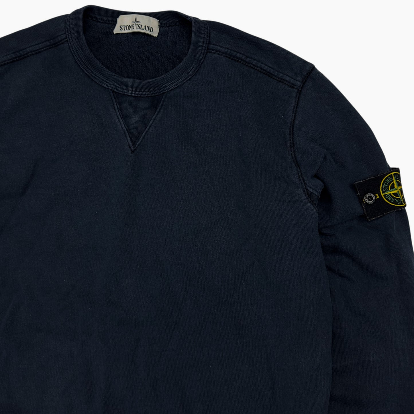 S/S 18 Stone Island Crewneck Sweater - Navy