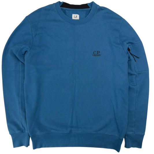 C.P. Company Spellout Logo Crewneck Sweater