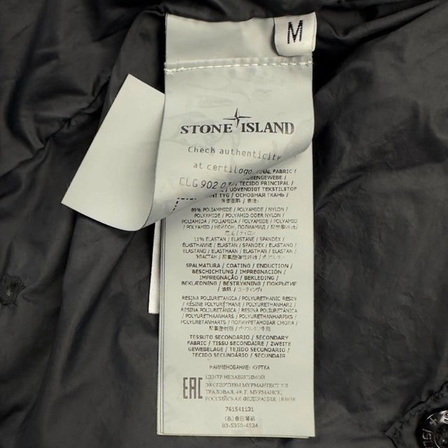 S/S 22 Stone Island Skin Touch Nylon-TC - Black