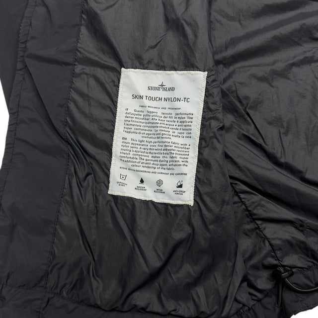 S/S 22 Stone Island Skin Touch Nylon-TC - Black