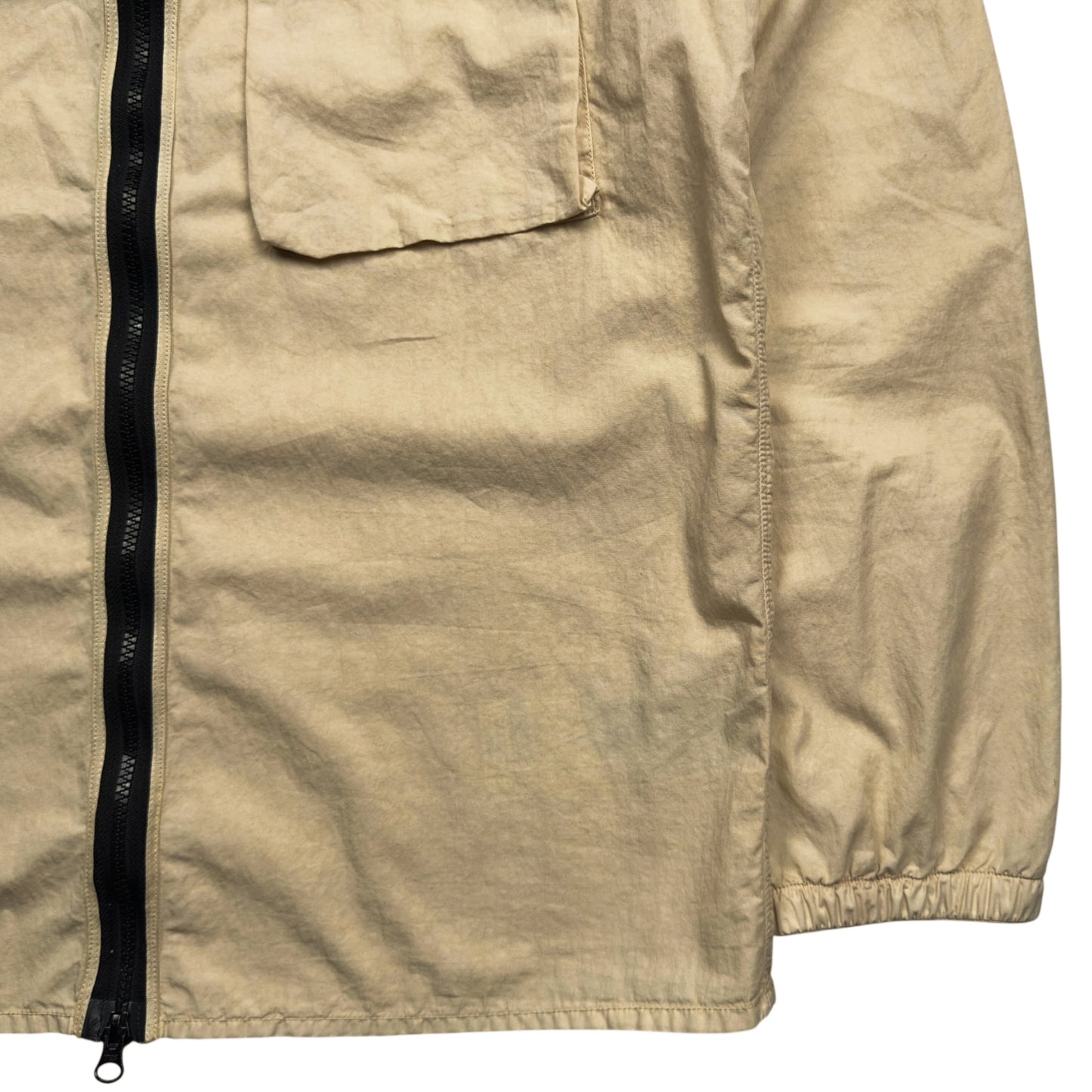 S/S 19 Stone Island Cotton Blend Overshirt - Beige