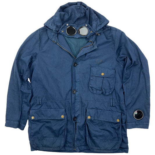 S/S 10 C.P. Company Watch Viewer Garment Dyed Mille Miglia Google Jacket