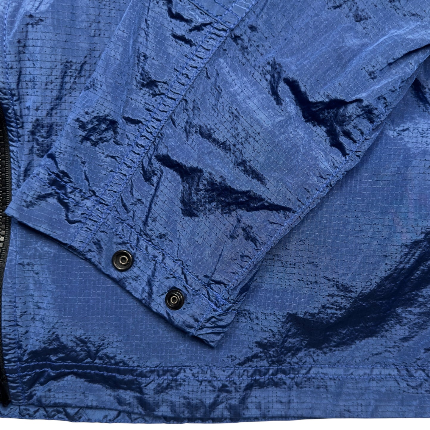 S/S 19 Stone Island Nylon Metal Ripstop Overshirt - Blue