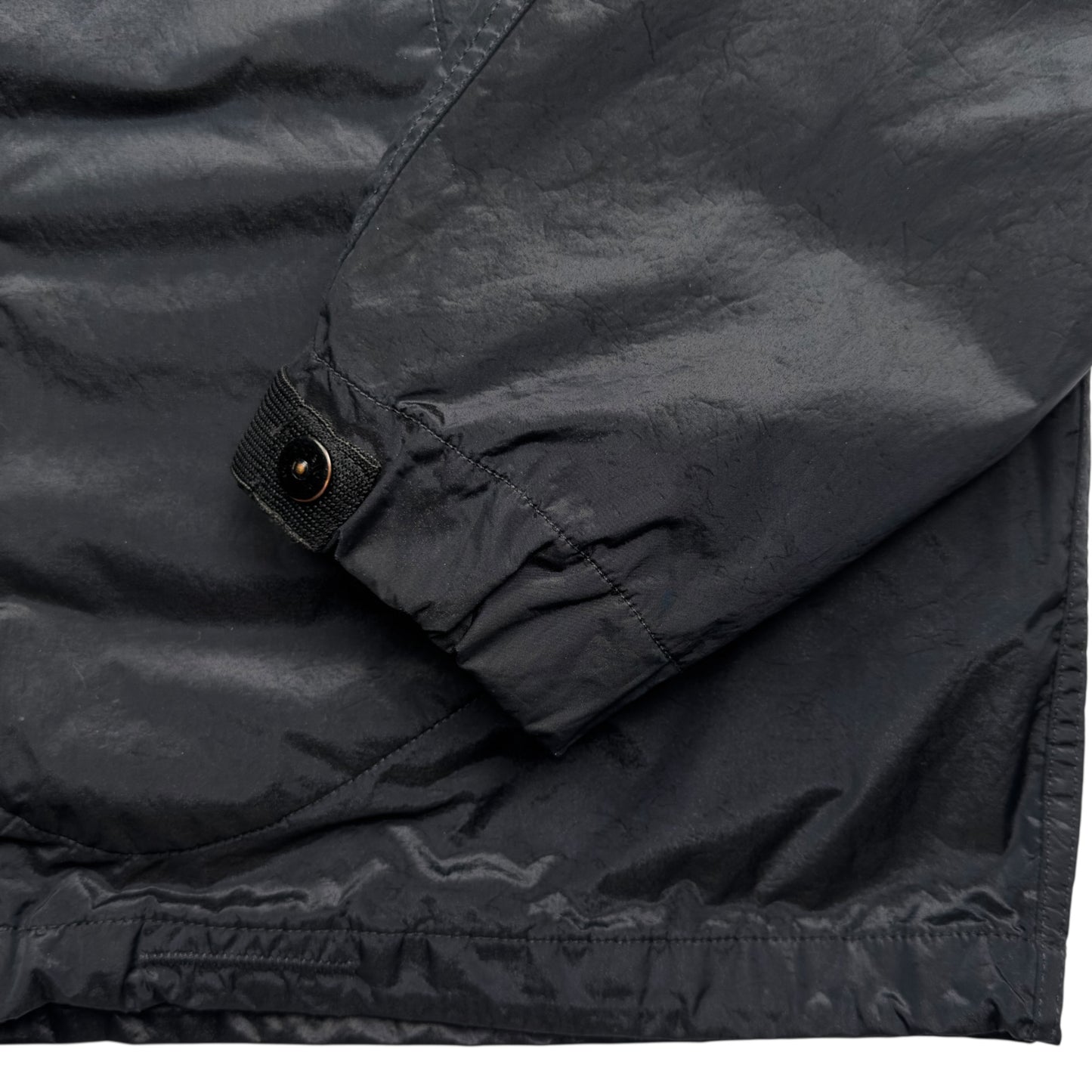 A/W 06 Stone Island Nylon Metal Flock Jacket - Navy