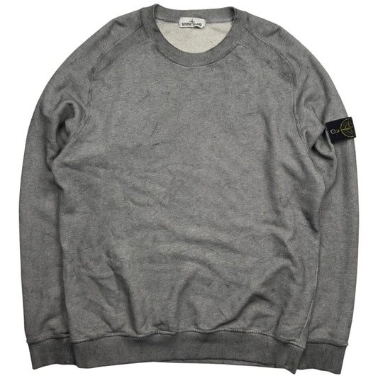 A/W 20 Stone Island Dust Colour Treatment Sweater - Grey