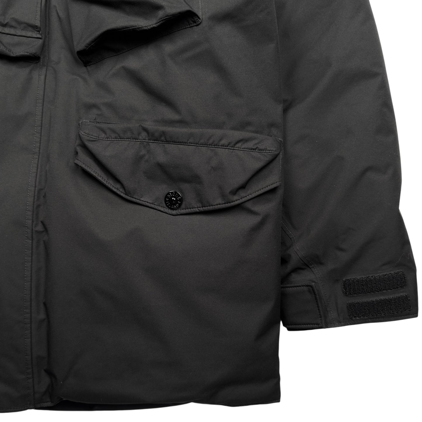 A/W 21 Stone Island Ripstop GORE-TEX Down Puffer Jacket - Black