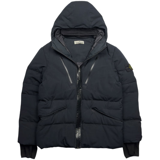 A/W 15 Stone Island Water Repellent Wool Down Puffer Balaclava Glove Jacket