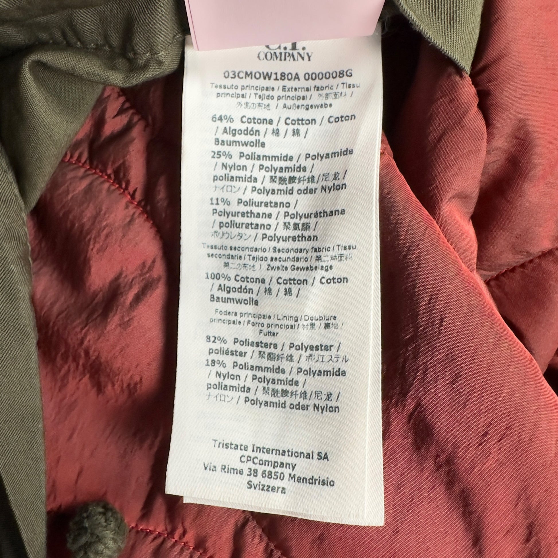 C.P. Company Double Dyed 50 Fili Mille Goggle Field Jacket