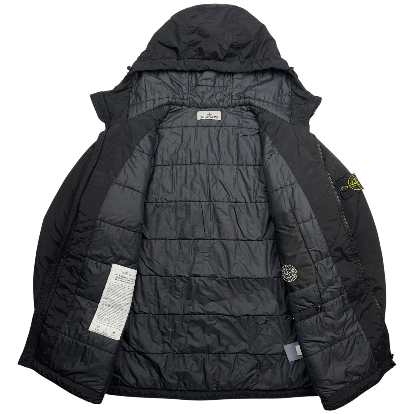 A/W 23 Stone Island Nylon Metal Econyl with Primaloft Jacket - Black