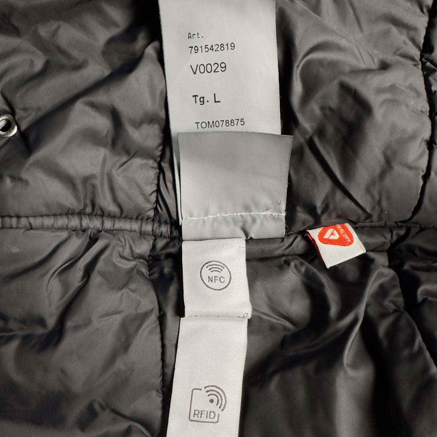 A/W 23 Stone Island Nylon Metal Econyl with Primaloft Jacket - Black
