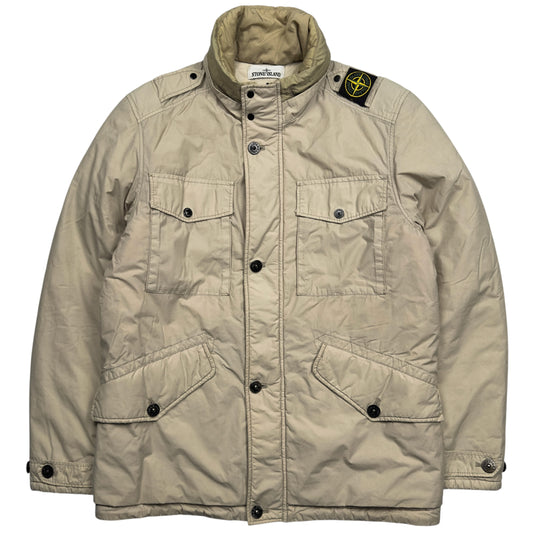A/W 20 Stone Island Naslan Light Watro Primaloft Field Jacket - Beige