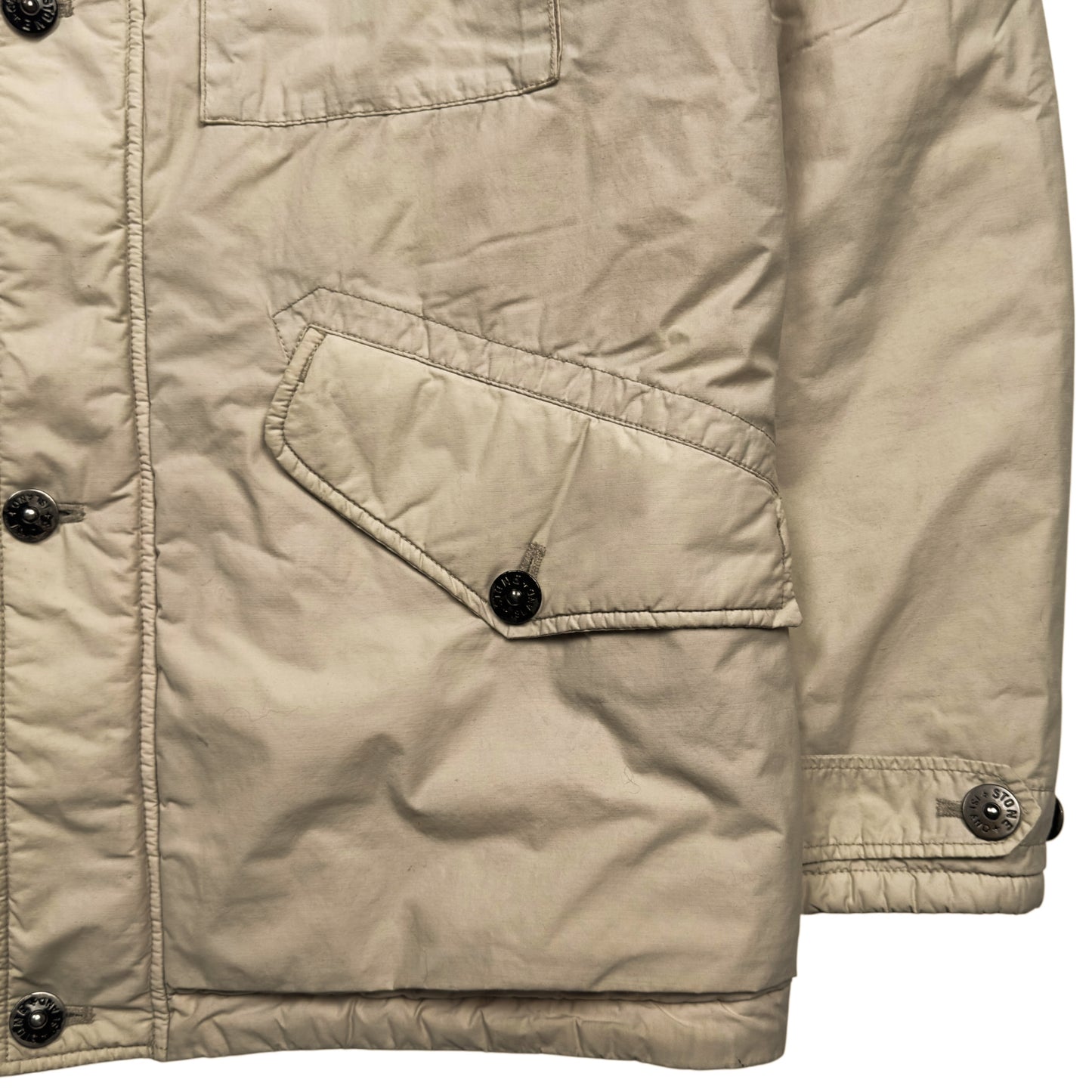 A/W 20 Stone Island Naslan Light Watro Primaloft Field Jacket - Beige