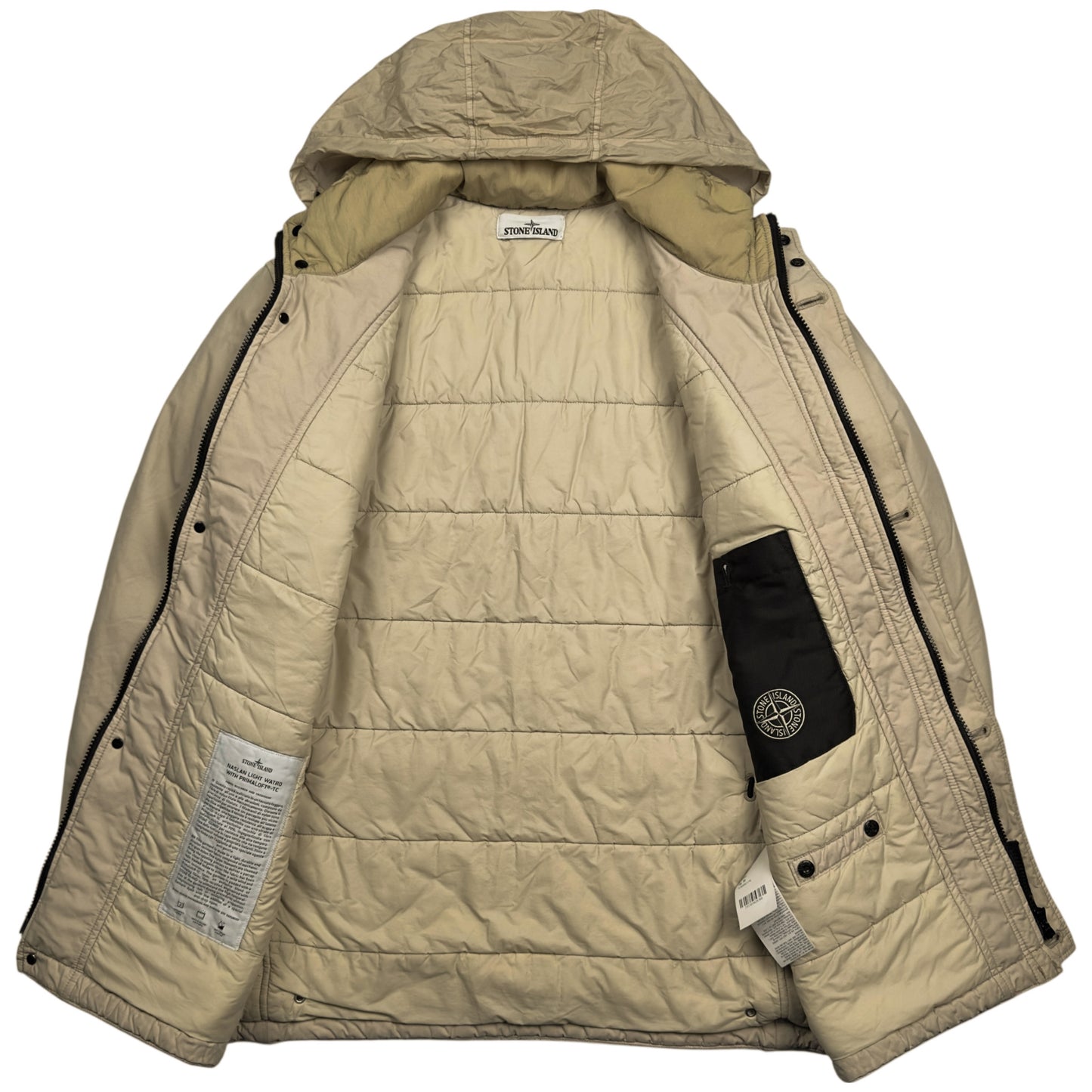 A/W 20 Stone Island Naslan Light Watro Primaloft Field Jacket - Beige