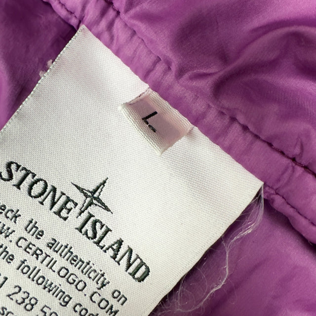 A/W 18 Stone Island Lino Resinato Quilted-TC Overshirt