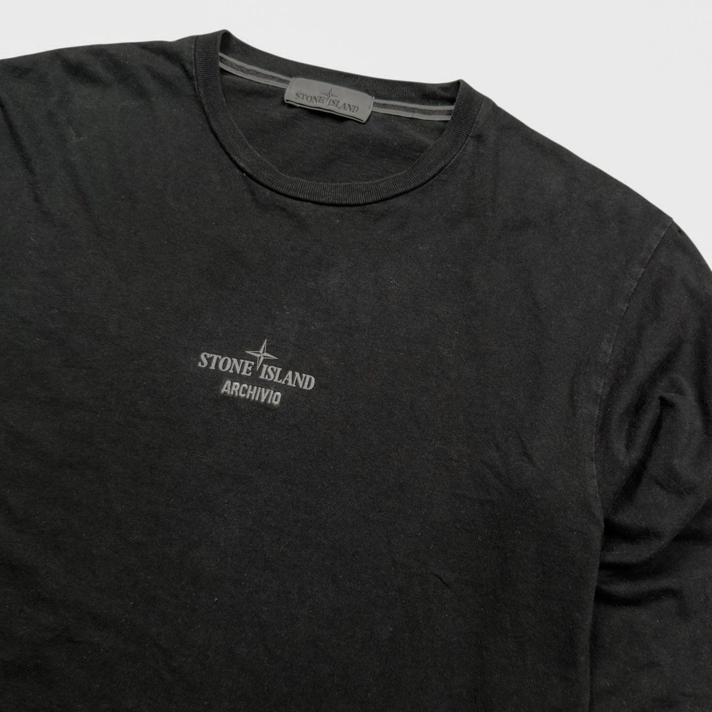A/W 18 Stone Island Archivio Poly Felt Long Sleeve T-Shirt