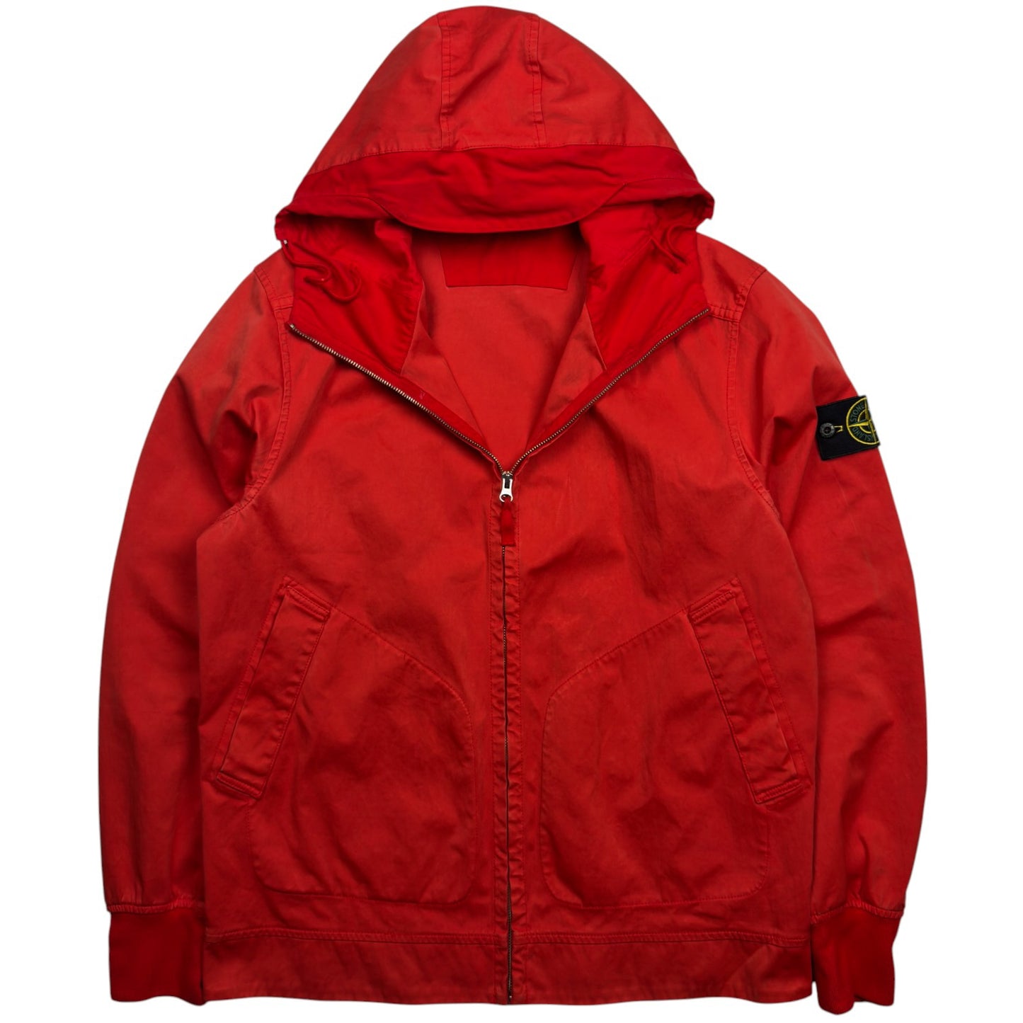 S/S 16 Stone Island David Jersey TC Jacket - Red