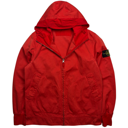 S/S 16 Stone Island David Jersey TC Jacket - Red