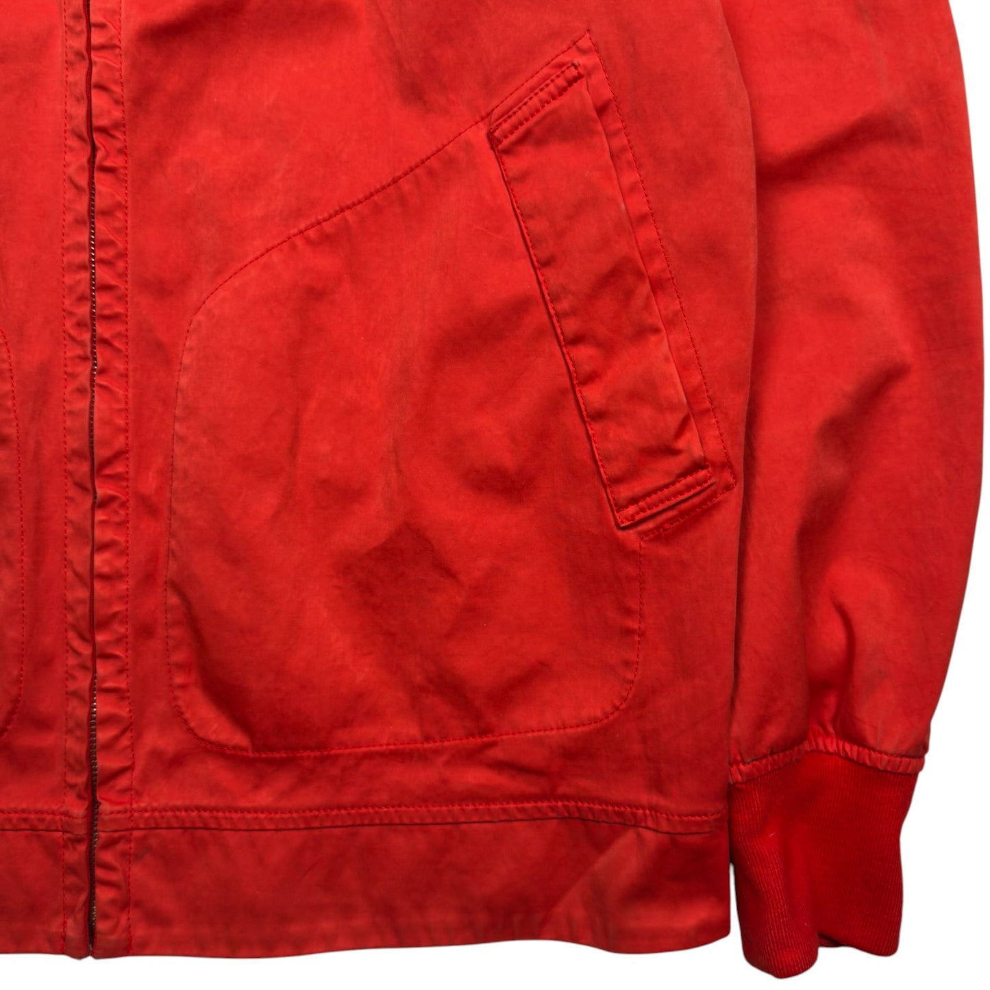 S/S 16 Stone Island David Jersey TC Jacket - Red