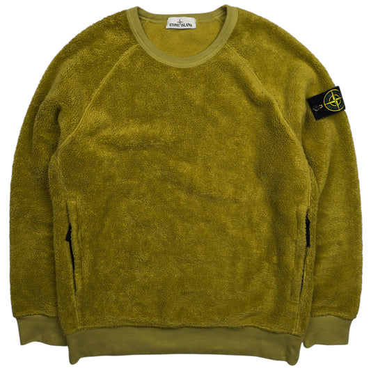 A/W 21 Stone Island Teddy Fleece Crewneck Sweater