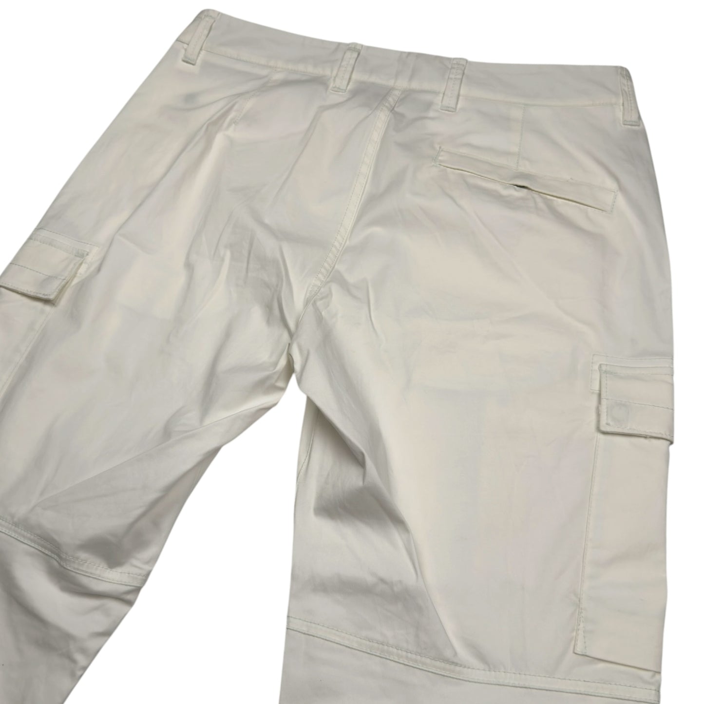 S/S 25 Stone Island Organic Cotton Twill Cargo Trousers