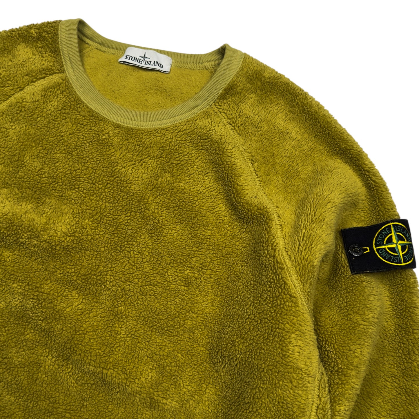 A/W 21 Stone Island Teddy Fleece Crewneck Sweater