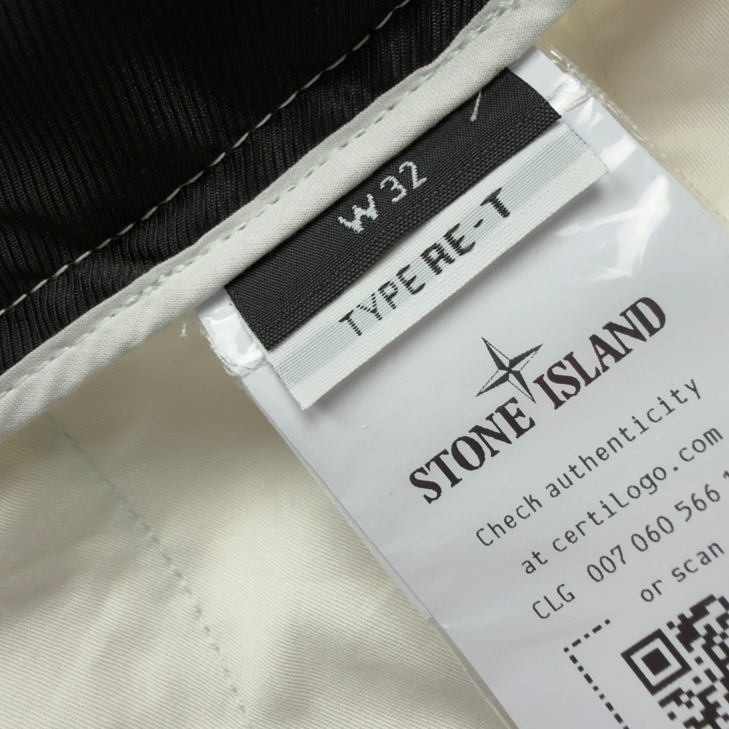 S/S 25 Stone Island Organic Cotton Twill Cargo Trousers