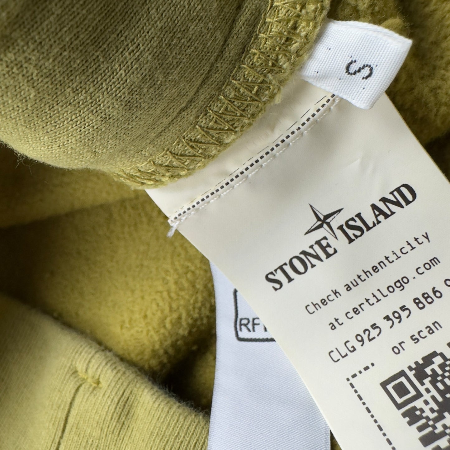 A/W 21 Stone Island Teddy Fleece Crewneck Sweater