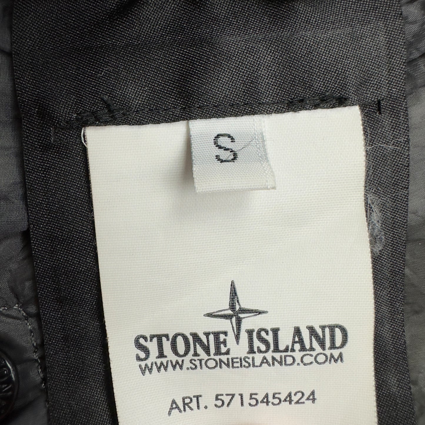 A/W 12 Stone Island Down_26 GR X SQM_N Down Puffer Jacket - Silver