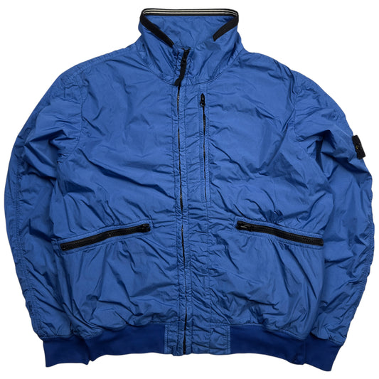 S/S 19 Stone Island Crinkle Reps NY Jacket - Blue