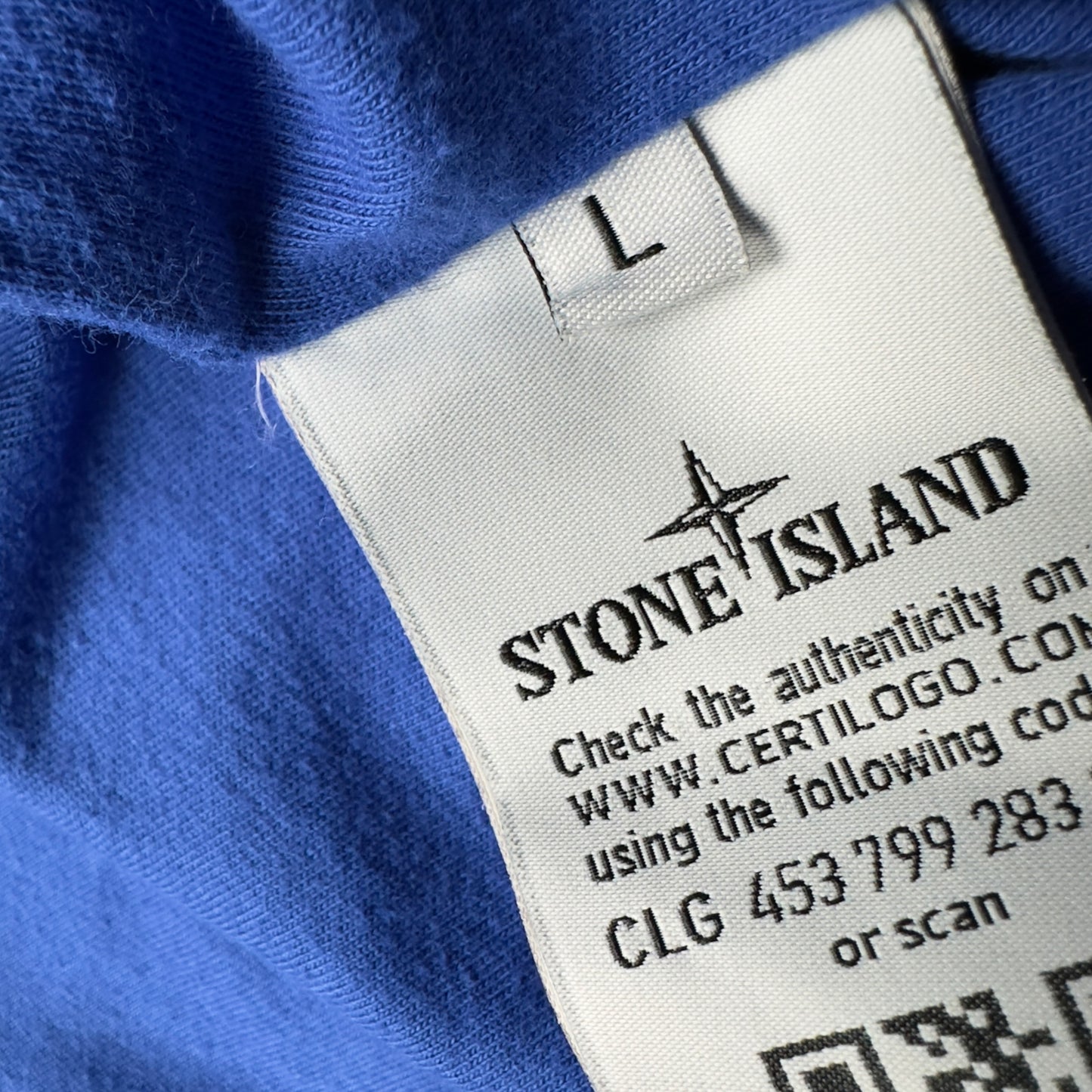 S/S 19 Stone Island Crinkle Reps NY Jacket - Blue