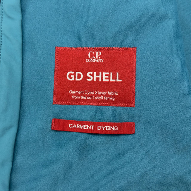 C.P. Company GD Shell Goggle Jacket - Teal