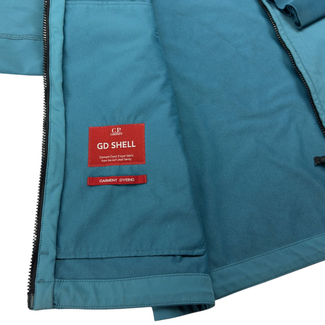 C.P. Company GD Shell Goggle Jacket - Teal